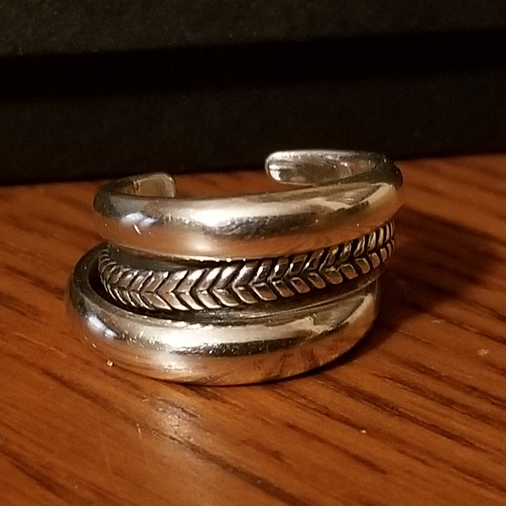 Silpada Sterling Silver Stacking Toe Rings - Picture 4 of 12